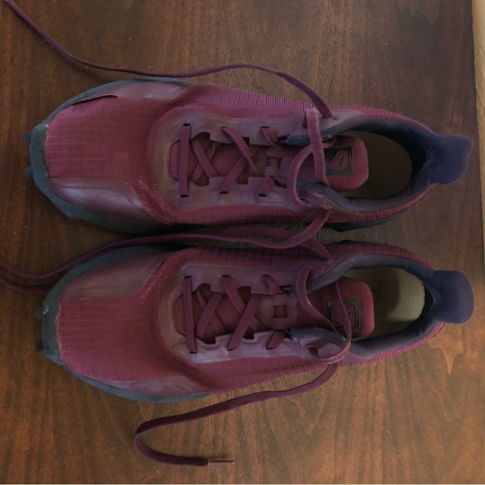 Salomon Purple trail running Shoes